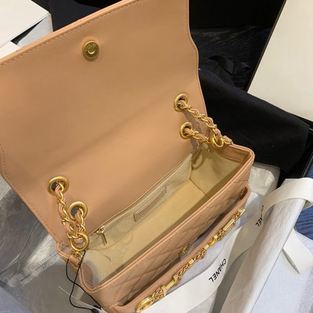Chanel女包 AS1490 Chanel鏈條女包 香奈兒2020年春夏爆款單肩斜挎字母包 小香最新火爆款  djc3923